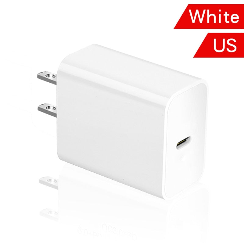 Original 30W Charger Fast Charging For iPhone 14 13 12 11 Pro Max X XS XR 8Plus AirPods Quick Adapter USB Type C To iPhone Cable